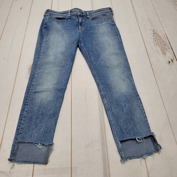 Rag & Bone Cate mid rise ankle skinny jeans step hem Collins - Picture 1 of 8